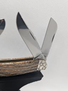 Case XX Sowbelly Tony Bose 2015 Rudy Knives Custom TB6339 Rare Fossil Mammoth Tooth Rudy knives Case XX Sowbelly Tony Bose 2015 Rudy Knives Custom TB6339 Rare Fossil Mammoth Tooth Rudy knives