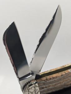 Case XX Sowbelly Tony Bose 2015 Rudy Knives Custom TB6339 Rare Fossil Mammoth Tooth Rudy knives Case XX Sowbelly Tony Bose 2015 Rudy Knives Custom TB6339 Rare Fossil Mammoth Tooth Rudy knives
