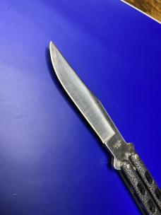 Bear and Son USA Butterfly 4" Blade/ Silvervein Scales Bear and Son USA Butterfly 4" Blade/ Silvervein Scales