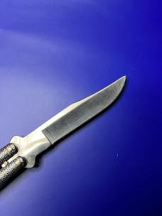 Bear and Son USA Butterfly 4" Blade/ Silvervein Scales Bear and Son USA Butterfly 4" Blade/ Silvervein Scales