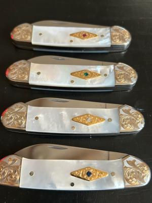 Case XX Pearl Family Jewels Canoe Set 30 ot 50. Shepherd Hills Exclusive. RARE SET!