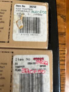 Case XX Pearl Family Jewels Full Trappers 3 of 4 matching Serials Shepherd Hills Exclusive RARE Case XX Pearl Family Jewels Full Trappers 3 of 4 matching Serials Shepherd Hills Exclusive RARE