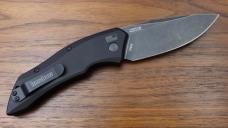 Kershaw Launch 1 Automatic Knife Black Aluminum 7100BW Kershaw Launch 1 Automatic Knife Black Aluminum 7100BW