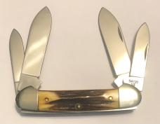 New Without Box 1996 Case 4 Blade Stag Canoe New Without Box 1996 Case 4 Blade Stag Canoe