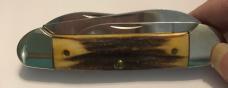 New Without Box 1996 Case 4 Blade Stag Canoe