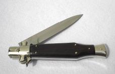AGA CAMPOLIN 11' ( BLACK WIDOW ) EXOTIC AFRICAN EBONY WOOD N/S COMPONMENTS 5MM BLADE MANIAGO ITALY AGA CAMPOLIN 11' ( BLACK WIDOW ) EXOTIC AFRICAN EBONY WOOD N/S COMPONMENTS 5MM BLADE MANIAGO ITALY