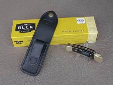Buck 112 Ranger - Buck Medallion - Limited Edition African Ebony D2 Blade - New Buck 112 Ranger - Buck Medallion - Limited Edition African Ebony D2 Blade - New