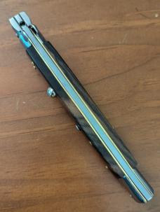 NEW Frank Beltrame Stiletto 28cm - 11” Ziricote Wood Bayonet Blade NEW Frank Beltrame Stiletto 28cm - 11” Ziricote Wood Bayonet Blade