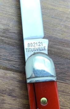 Great Eastern Cutlery Fruit Knife 892121 Apples & Oranges Acrylic. New the tube. .............(GEC) Great Eastern Cutlery Fruit Knife 892121 Apples & Oranges Acrylic. New the tube. .............(GEC)