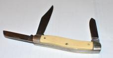 Sears Craftsman Stockman 4" mClosed Snap On All 95045 Little Use Light Honing White Fiber Handles Sears Craftsman Stockman 4" mClosed Snap On All 95045 Little Use Light Honing White Fiber Handles