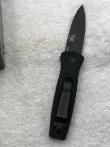 Benchmade 3551 BK Stimulus Push Button Automatic Knife With Integrated Safety NIB Made In USA