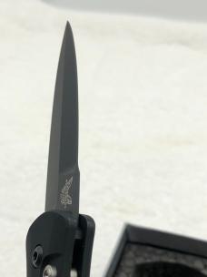 Benchmade 3551 BK Stimulus Push Button Automatic Knife With Integrated Safety NIB Made In USA