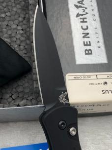 Benchmade 3551 BK Stimulus Push Button Automatic Knife With Integrated Safety NIB Made In USA