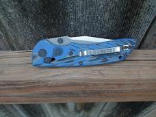 Hogue Knives Deka Folding Knife Blue G-Mascus  20CV Blade - New