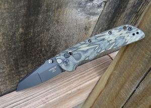 Hogue Knives Deka Folding Knife Green G-Mascus Black 20CV Blade - New