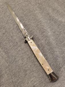 *NOS* 28cm/11" Frank Beltrame GENUINE Mother of Pearl KRISS Italian Stiletto *NOS* 28cm/11" Frank Beltrame GENUINE Mother of Pearl KRISS Italian Stiletto