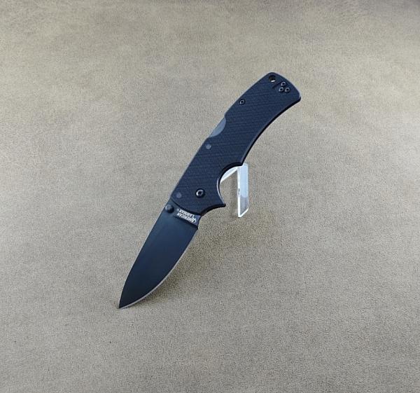 Cold Steel American Lawman Folding Knife 58B Black G-10 Black 35VN Blade - NEW
