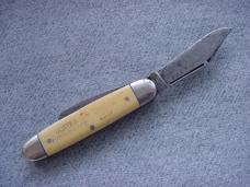 Vintage ULSTER KNIFE U.S.A., Cattle Pattern w/Punch Blade & Engraved Ivoroid Handles Vintage ULSTER KNIFE U.S.A., Cattle Pattern w/Punch Blade & Engraved Ivoroid Handles