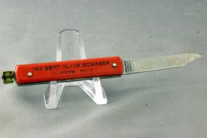 PULL DICE (Pull Ball) Automatic by Geo. Schrade Knife Co., Red Handles, 1940s, Free Shipping in USA