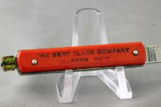 PULL DICE (Pull Ball) Automatic by Geo. Schrade Knife Co., Red Handles, 1940s, Free Shipping in USA