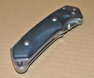 Buck Alpha Pro Hunter 694BK Mint Marked 1st Pro Run 1 )f 2500 Huge Folder Mirror Polished Liner Lock