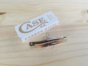 Case Cutlery Small Texas Jack Amber Bone Folding Knife - 00077 - New