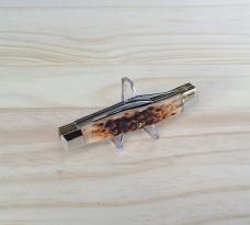 Case Cutlery Small Texas Jack Amber Bone Folding Knife - 00077 - New Case Cutlery Small Texas Jack Amber Bone Folding Knife - 00077 - New
