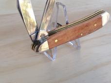 Case Peanut 28702 Folding Knife Smooth Chestnut Bone - New Case Peanut 28702 Folding Knife Smooth Chestnut Bone - New