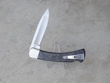 Buck 110 Folding Hunter 02/2024 BOTM Marbled Carbon Fiber Handle S30V Drop Point Blade - New