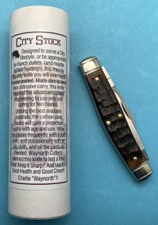 GEC - City Stock, Stockman Pocket Knife. (811224) Special Factory Order SFO by Charlie Campagna. ... GEC - City Stock, Stockman Pocket Knife. (811224) Special Factory Order SFO by Charlie Campagna. ...