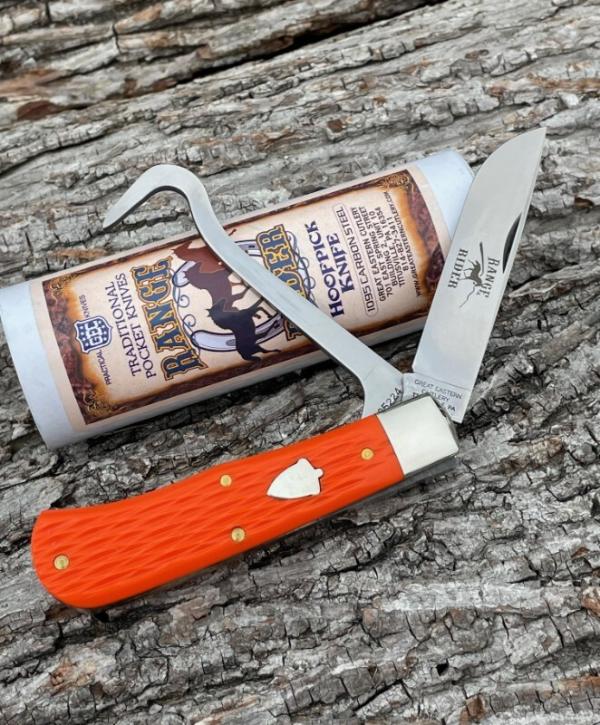 GEC ** 725224HP JIGGED ORNAGE DELRIN RANGE RIDER HOOFPICK GEC ** 725224HP JIGGED ORNAGE DELRIN RANGE RIDER HOOFPICK