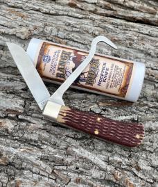 GEC ** 725224HP STAINED JIGGED MUSLIN MICARTA HOOFPICK