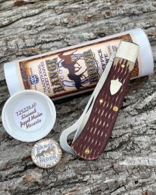 GEC ** 725224HP STAINED JIGGED MUSLIN MICARTA HOOFPICK