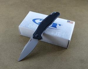 Zero Tolerance 0357 A/O Knife Black G-10 Handle 20CV Stonewash Blade - New