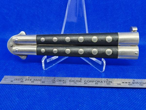 Vintage 80's Valor Samurai Warrior Butterfly Knife Miami USA Vintage 80's Valor Samurai Warrior Butterfly Knife Miami USA