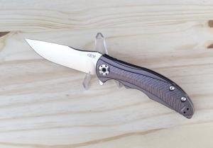 Zero Tolerance 0609 RJ Martin KVT Frame Lock Knife Bronze Titanium CPM-20CV Blade - New