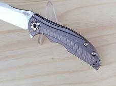 Zero Tolerance 0609 RJ Martin KVT Frame Lock Knife Bronze Titanium CPM-20CV Blade - New