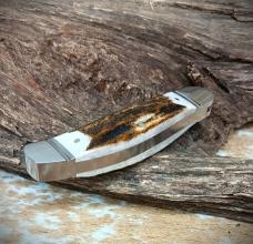 NIB RoseCraft Blades Red Deer Stag Stinking Creek Sowbelly RCT023-STG D2 Modified Clip Point NIB RoseCraft Blades Red Deer Stag Stinking Creek Sowbelly RCT023-STG D2 Modified Clip Point