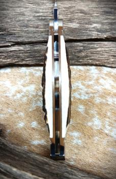 NIB RoseCraft Blades Red Deer Stag Stinking Creek Sowbelly RCT023-STG D2 Modified Clip Point NIB RoseCraft Blades Red Deer Stag Stinking Creek Sowbelly RCT023-STG D2 Modified Clip Point