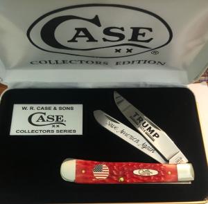 New in Display Case “Save America Again” Red Trapper