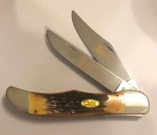 New in Wooden Display Case “First in Flight” Large Stag Folding Hunter with COA New in Wooden Display Case “First in Flight” Large Stag Folding Hunter with COA