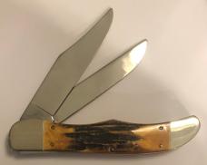 New in Wooden Display Case “First in Flight” Large Stag Folding Hunter with COA New in Wooden Display Case “First in Flight” Large Stag Folding Hunter with COA