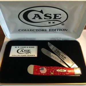 New in Display Case “Save America Again” Trapper