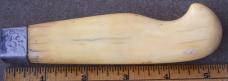 4 antique Ivory KNIFE HANDLES for Custom Knife project 4 antique Ivory KNIFE HANDLES for Custom Knife project