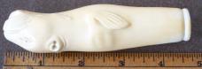 4 antique Ivory KNIFE HANDLES for Custom Knife project 4 antique Ivory KNIFE HANDLES for Custom Knife project