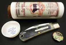 Great Eastern Cutlery Tidioute #47 Viper Stone Wash Blue Natural Bone GEC 470123 Great Eastern Cutlery Tidioute #47 Viper Stone Wash Blue Natural Bone GEC 470123