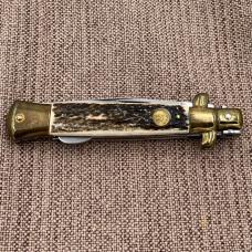 Vintage Stiletto Kissing Crane Germany Rostfrei KC-47 Lockback Folding Knife (6) Vintage Stiletto Kissing Crane Germany Rostfrei KC-47 Lockback Folding Knife (6)