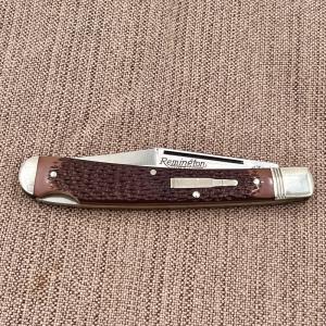 Remington R1253 Guide Bullet Knife 1992- Folding Pocket Delrin Handle USA (11)