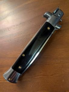 FRANK BELTRAME 23CM 9" DAGGER STILETTO BUFFALO HORN...NEW FRANK BELTRAME 23CM 9" DAGGER STILETTO BUFFALO HORN...NEW
