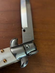 FRANK BELTRAME 23CM 9" BAYONET STILETTO FRENCH HONEY HORN...NEW FRANK BELTRAME 23CM 9" BAYONET STILETTO FRENCH HONEY HORN...NEW